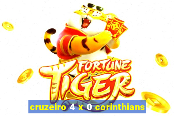 cruzeiro 4 x 0 corinthians